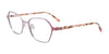 Takumi TK1211 Eyeglasses with Clip-on Sunglasses | Size 51 / Sat Gold & Blue/Blue Tort