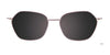 Takumi TK1211 Eyeglasses with Clip-on Sunglasses | Size 51 / Clip Only (Color №080)