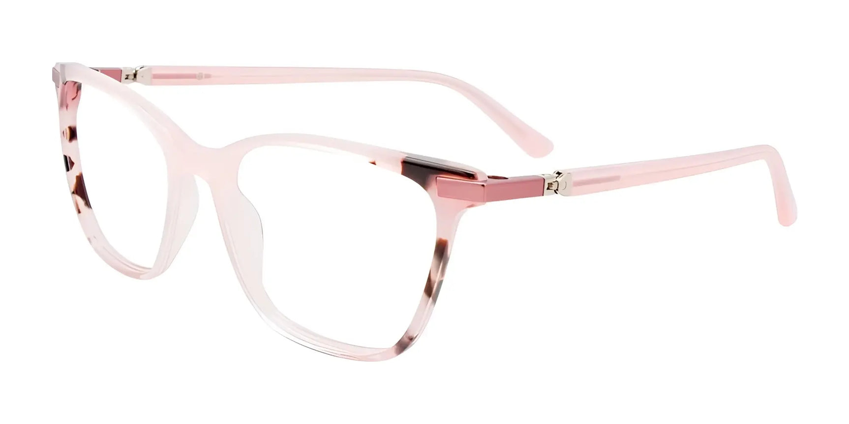 Takumi TK1212 Eyeglasses with Clip-on Sunglasses Pink & Pink Tortoise / Pink