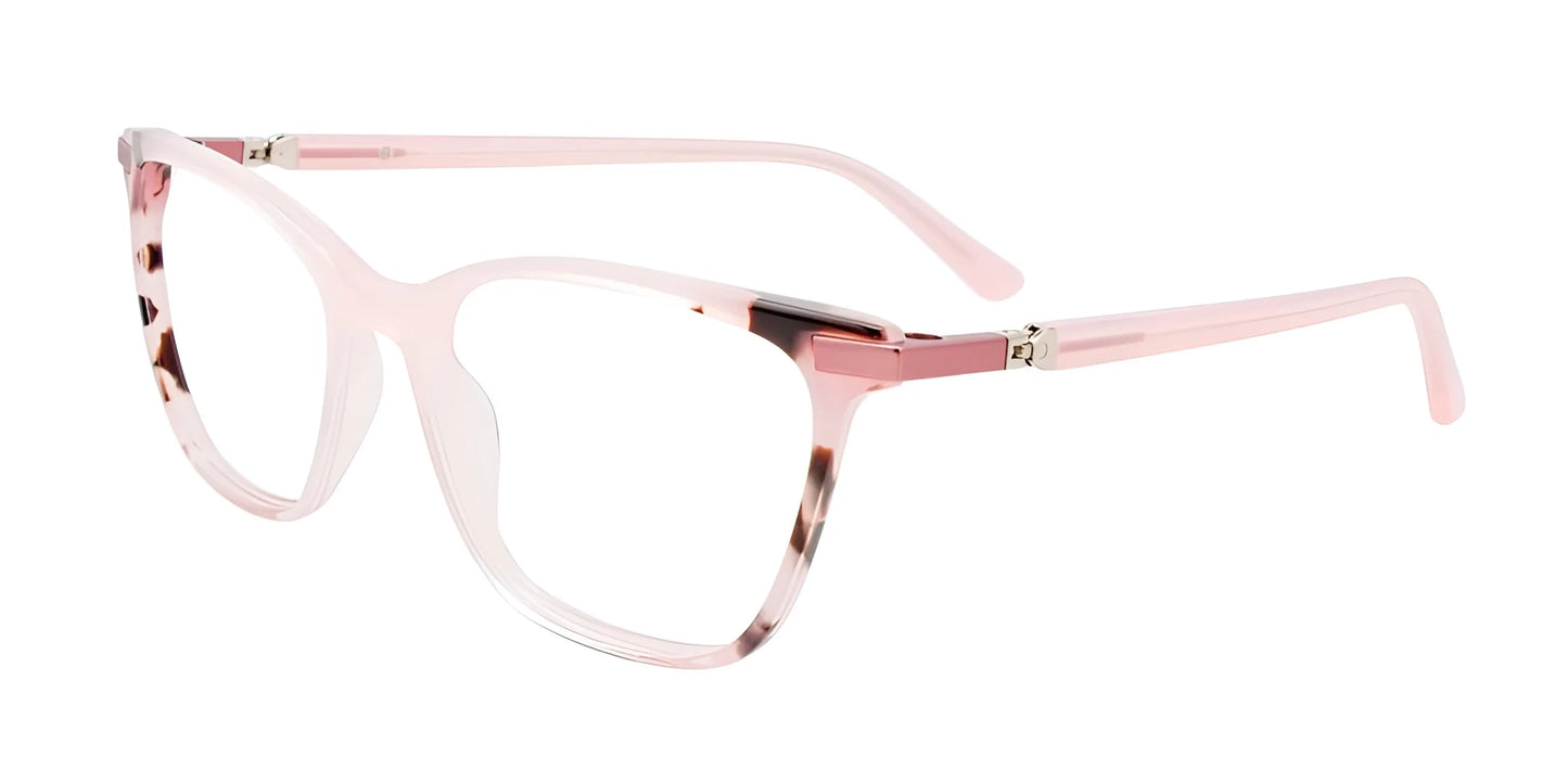 Takumi TK1212 Eyeglasses with Clip-on Sunglasses Pink & Pink Tortoise / Pink