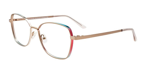 Takumi TK1213 Eyeglasses with Clip-on Sunglasses / Size 53 / Lt Brown & Gra Eyerim/Lt Brown