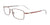 Takumi TK1214 Eyeglasses with Clip-on Sunglasses | Size 58 / Steel & Red
