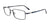 Takumi TK1214 Eyeglasses with Clip-on Sunglasses | Size 58 / Black & Blue