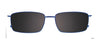 Takumi TK1214 Eyeglasses with Clip-on Sunglasses | Size 58 / Clip Only (Color №050)