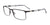 Takumi TK1216 Eyeglasses with Clip-on Sunglasses | Size 59 / Black & Blue