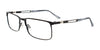 Takumi TK1216 Eyeglasses with Clip-on Sunglasses | Size 59 / Blue