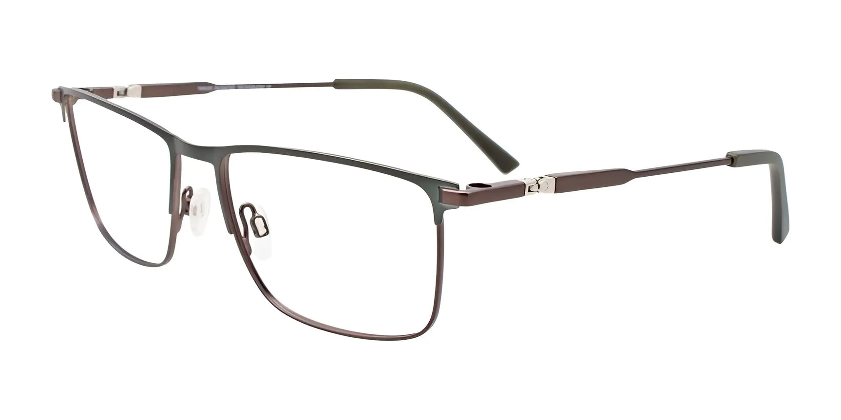 Takumi TK1217 Eyeglasses with Clip-on Sunglasses