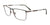 Takumi TK1217 Eyeglasses with Clip-on Sunglasses | Size 55 / Green & Dark Steel