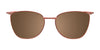 Takumi TK1218 Eyeglasses with Clip-on Sunglasses | Size 49 / Black & Gold/Black