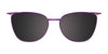 Takumi TK1218 Eyeglasses with Clip-on Sunglasses | Size 49 / Black & Gold/Black