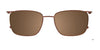 Takumi TK1219 Eyeglasses with Clip-on Sunglasses | Size 52 / Clip Only (Color №010)
