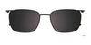 Takumi TK1219 Eyeglasses with Clip-on Sunglasses | Size 52 / Clip Only (Color №090)