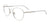 Takumi TK1221 Eyeglasses with Clip-on Sunglasses | Size 49 / Satin Silver