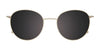 Takumi TK1221 Eyeglasses with Clip-on Sunglasses | Size 49 / Light Lilac & Steel