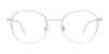 Takumi TK1221 Eyeglasses with Clip-on Sunglasses | Size 49 / Light Lilac & Steel
