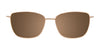 Takumi TK1222 Eyeglasses with Clip-on Sunglasses | Size 47 / Light Lilac & Lilac