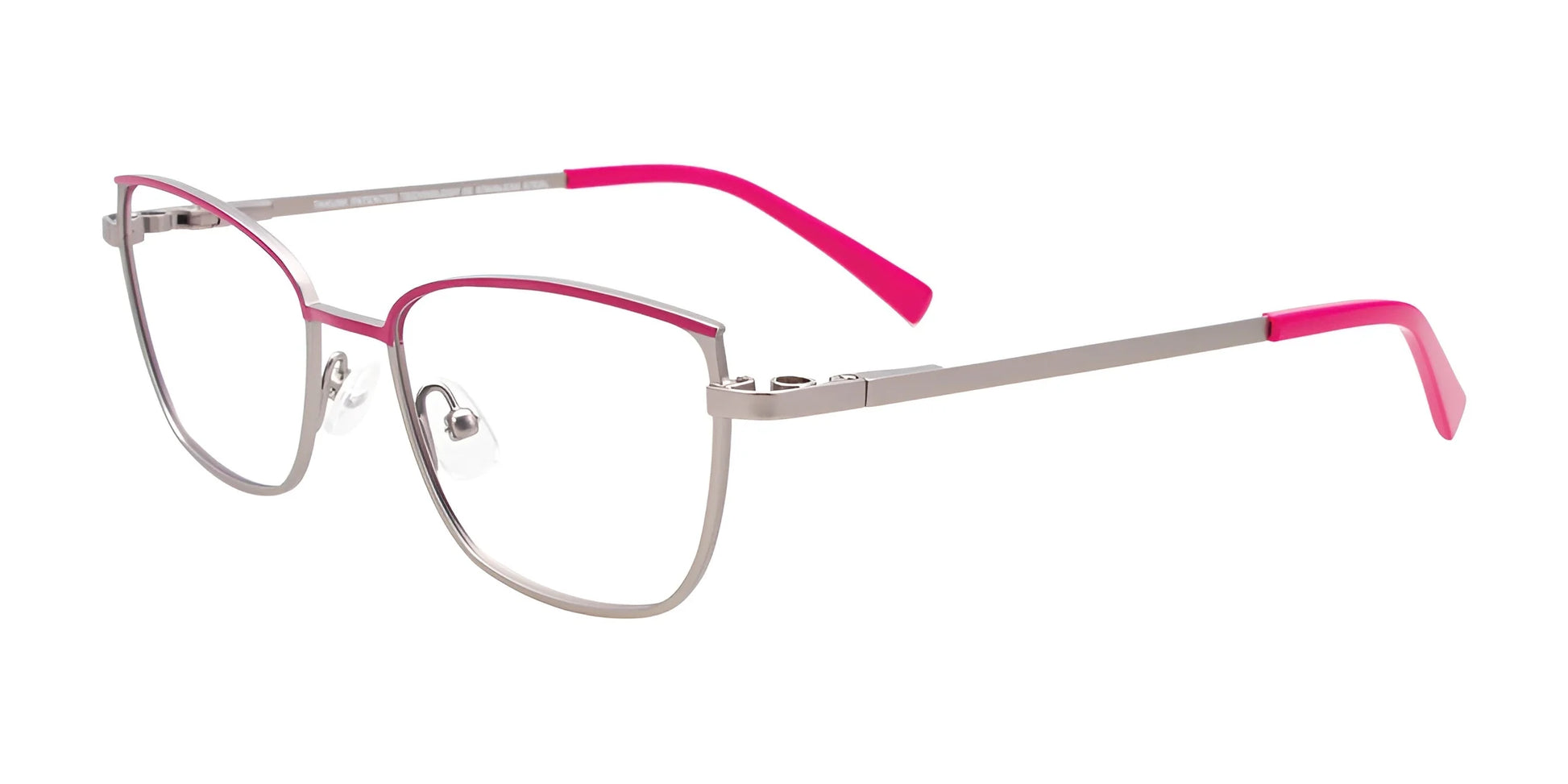 Takumi TK1222 Eyeglasses Steel & Fuchsia