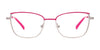 Takumi TK1222 Eyeglasses with Clip-on Sunglasses | Size 47 / Light Lilac & Lilac