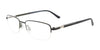 Takumi TK1223 Eyeglasses with Clip-on Sunglasses | Size 52 / Black & Dark Green