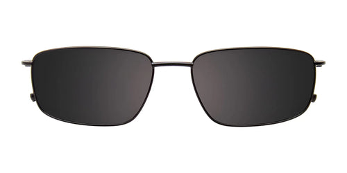 Takumi TK1223 Eyeglasses with Clip-on Sunglasses / Size 52 / Black & Dark Green