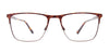 Takumi TK1225 Eyeglasses with Clip-on Sunglasses | Size 53 / Tortoise Blue