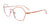 Takumi TK1227 Eyeglasses with Clip-on Sunglasses | Size 57 / Light Copper & Light Pink