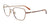 Takumi TK1228 Eyeglasses with Clip-on Sunglasses | Size 53 / Light Brown & Gold