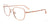 Takumi TK1228 Eyeglasses with Clip-on Sunglasses | Size 53 / Satin Pink Gold
