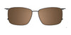 Takumi TK1229 Eyeglasses with Clip-on Sunglasses | Size 54 / Clip Only (Color №010)