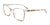 Takumi TK1230 Eyeglasses with Clip-on Sunglasses | Size 52 / Transparent & Brown