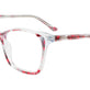 Transparent & Red