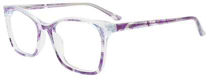 Takumi TK1230 Eyeglasses Transparent & Purple