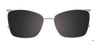 Takumi TK1230 Eyeglasses with Clip-on Sunglasses | Size 52 / Clip Only (Color №080)
