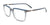 Takumi TK1231 Eyeglasses with Clip-on Sunglasses | Size 53 / Crystal Grey & Blue
