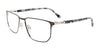 Takumi TK1232 Eyeglasses with Clip-on Sunglasses | Size 51 / Satin Grey