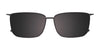 Takumi TK1233 Eyeglasses with Clip-on Sunglasses | Size 50 / Crystal Blue & Grey Tortoise