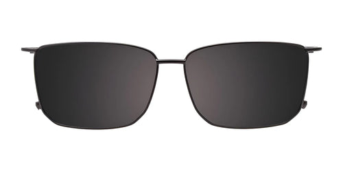 Takumi TK1233 Eyeglasses with Clip-on Sunglasses / Size 50 / Crystal Blue & Grey Tortoise