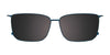 Takumi TK1233 Eyeglasses with Clip-on Sunglasses | Size 50 / Clip Only (Color №010)