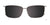 Takumi TK1233 Eyeglasses with Clip-on Sunglasses | Size 50 / Clip Only (Color №020)
