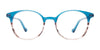 Takumi TK1234 Eyeglasses | Size 45 / Crystal Pink/Striped Brown