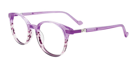 Takumi TK1234 Eyeglasses Crystal Purple / Striped Purple