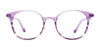 Takumi TK1234 Eyeglasses | Size 45 / Crystal Pink/Striped Brown