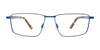 Takumi TK1235 Eyeglasses with Clip-on Sunglasses | Size 54 / Khaki