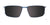 Takumi TK1235 Eyeglasses with Clip-on Sunglasses | Size 54 / Clip Only (Color №050)