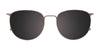Takumi TK1236 Eyeglasses with Clip-on Sunglasses | Size 50 / Satin Dark Pink & Steel