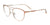Takumi TK1236 Eyeglasses with Clip-on Sunglasses | Size 50 / Satin Rose & Steel