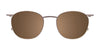 Takumi TK1237 Eyeglasses with Clip-on Sunglasses | Size 49 / Blue Tortoise & Steel