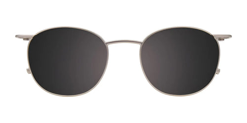 Takumi TK1237 Eyeglasses with Clip-on Sunglasses / Size 49 / Blue Tortoise & Steel