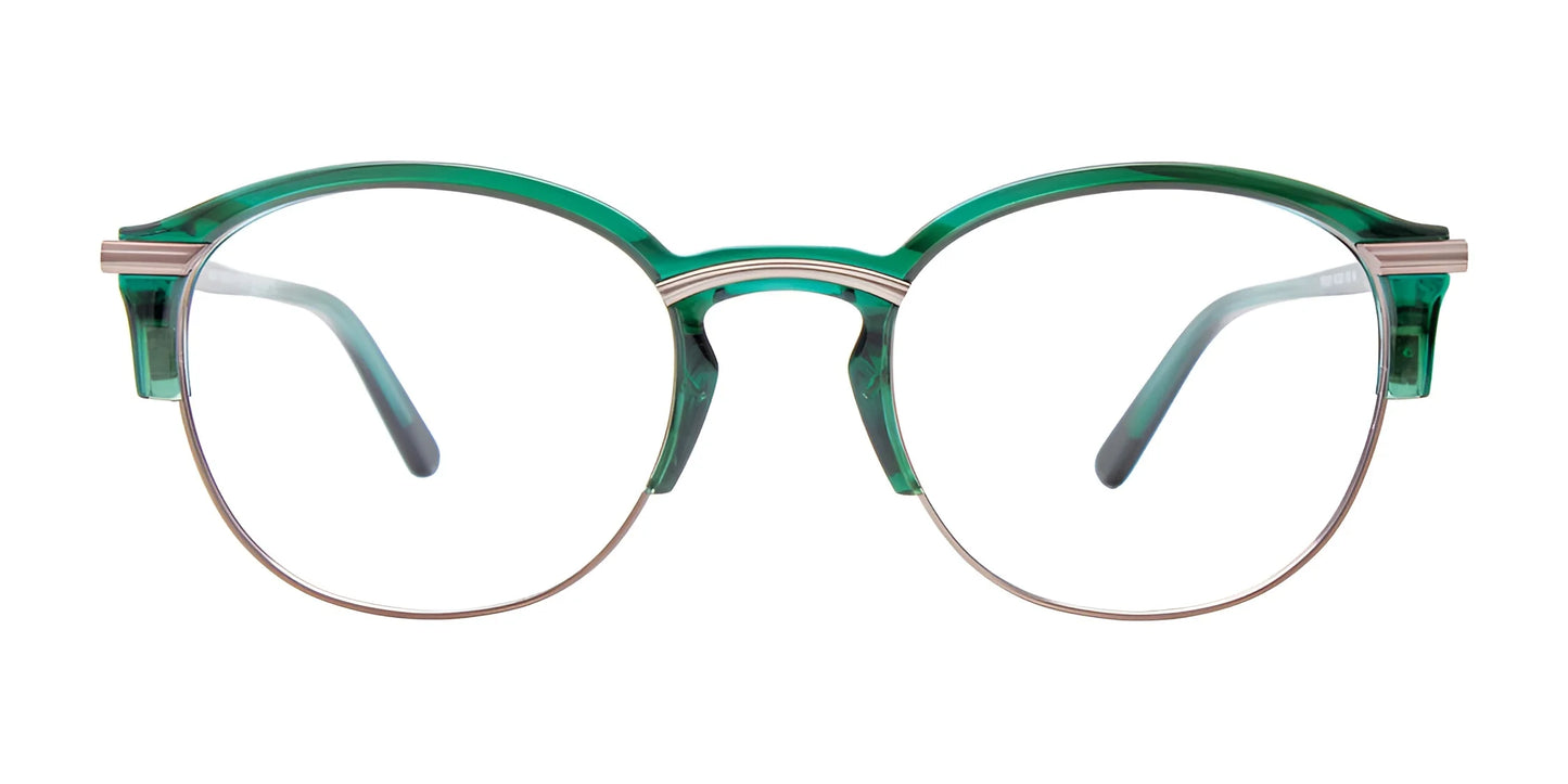 Takumi TK1237 Eyeglasses with Clip-on Sunglasses | Size 49