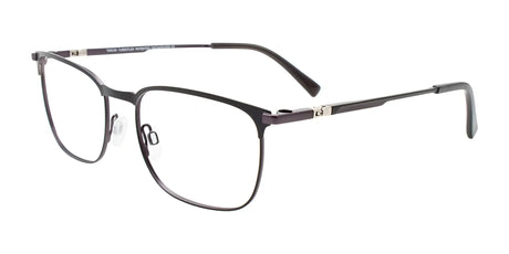 Takumi TK1238 Eyeglasses with Clip-on Sunglasses Black & Gun